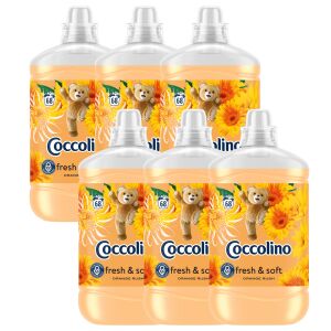Coccolino Orange Rush Spülung Konzentrat 476 Waschgänge 6x1700ml 143223879 - Spülen