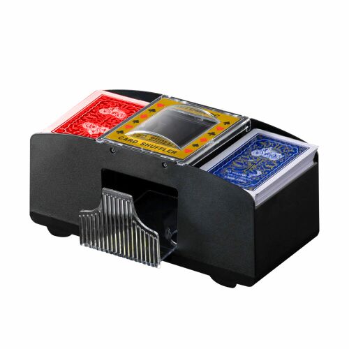 Automata Kártyakeverő gép 2 paklihoz, kártyakeverő