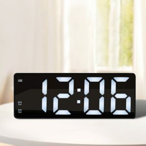 3in1 Elektronikus LED ébresztőóra - óra + hőmérő + ébresztés 143224116 - Lakberendezés