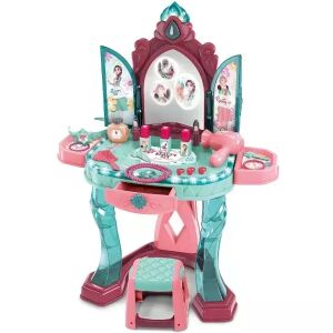 Toaletni stolić s glazbom i ogledalom koje se otvara pomoću senzora.