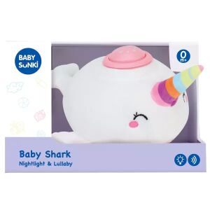 Plišana uspavanka narval sa zvučnim i svjetlosnim efektima - 20 cm