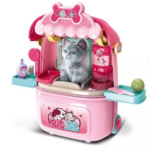 2 v 1: prenášač mačiek a salón pre domácich miláčikov 143225463 - Lekárske hračky