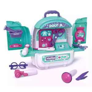 2 az 1-ben orvosi központ és mini kórház figurával