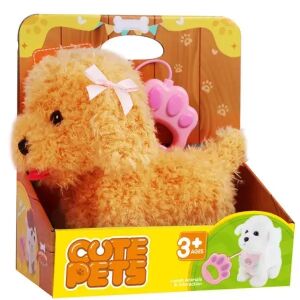 Interaktív sétáltatható kutya - barna 143225489 - Interaktív plüss