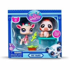 Littlest Pet Shop: Zoo Chill figuraszett, 2. széria - 2 db-os