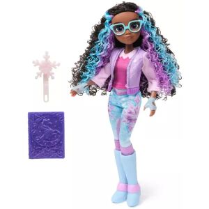 Unikornis Akadémia Layla baba, 24 cm-es mozgatható figura lovaglóruhával és kiegészítőkkel - Spin Master