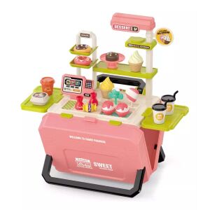 Комплект за сладкарница в куфар, 45 броя. 143225564 - Manyuk Toys