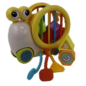 Охлюв с формативни отвори за поставяне 143225580 - Manyuk Toys