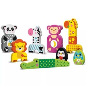 Set de joacă din lemn - 22 buc 143225630 - Jocuri creative și de construcție