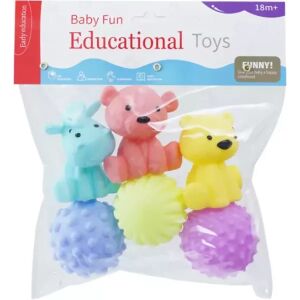 Zestaw kąpielowy z misiem - 6 szt., różne rodzaje 143225639 - Manyuk Toys