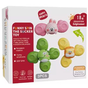 Forgatható fejlesztő játék, állatok - 3 db-os szett 143225709 - Manyuk Toys