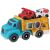 Kamion s 4 kocke oblika i 2 mala automobila 145697639