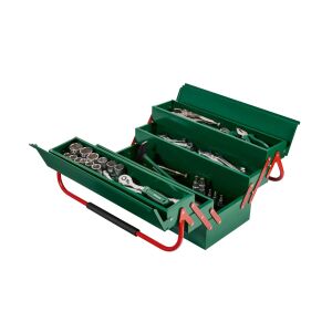 PARKSIDE fém szerszámosláda szerszámokkal megtöltve - Parkside