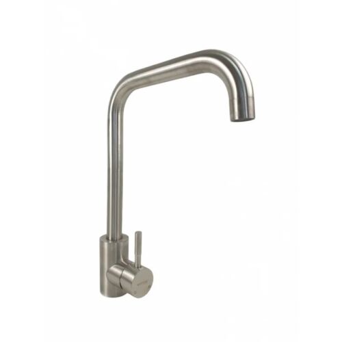 Tölgyfa mosogatótakaró-szett 80 cm X 50 cm X 80 cm, rozsdamentes acél balos mosogató, szögletes rozsdamentes acél csaptelep és lefolyószifon