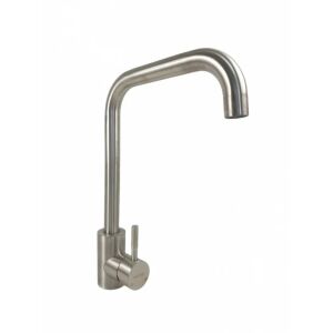 Tölgyfa mosogatótakaró-szett 80 cm X 50 cm X 80 cm, rozsdamentes acél balos mosogató, szögletes rozsdamentes acél csaptelep és lefolyószifon