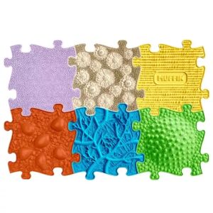 Muffik Baba set: 6-dijelna senzorna puzzle podloga za razvoj bebe - Tekstil za dom