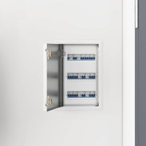 vidaXL Panou de Acces Manual Alb 20 x 30 cm Oțel 143286903 - Construcții și renovări