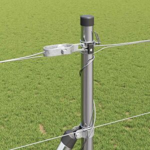 vidaXL Legelőkerítés Ezüst 25 x 1.4 m Horganyzott acél 143290302 - Kert