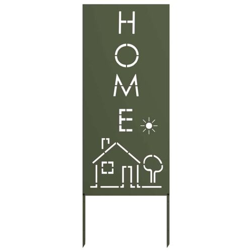 vidaXL Kertvédő vászon Oliva zöld 50 x 140 cm Hidegen hengerelt acél 143302963