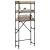 vidaXL Mosógép polc polcokkal tárolóval 67 x 25 x 163 cm Faanyag 143303802