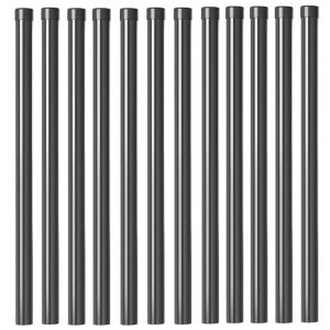 vidaXL Kerítoszlopok 12 pcs Szürke 90 cm Porszórt Acél 143314753 - Kert