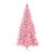 vidaXL Karácsonyfa 300 LED-del állvánnyal Rózsaszín 240 cm PVC 143320520