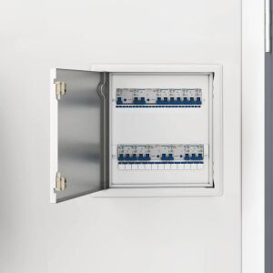 vidaXL Panou de Acces Alb 30 x 30 cm Oțel 143323365 - Construcții și renovări