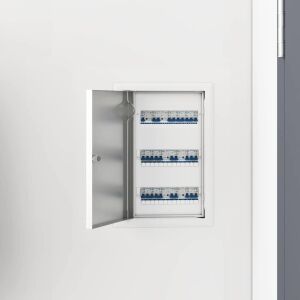 vidaXL Panou de Acces Alb 20 x 30 cm Oțel 143323371 - Construcții și renovări