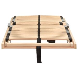 vidaXL Lécalap Barna 100 x 190 cm Tömör bükkfa 143323908 - Bútor