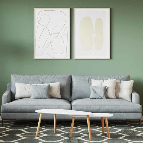 vidaXL Falfesték Oliva zöld 16.5 x 16.5 x 15.9 cm 143336843