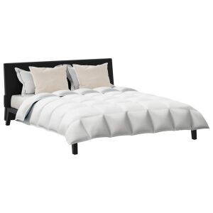 vidaXL Takaró szett párnával 3 pcs Fehér Pamut 143341444 - Paplan