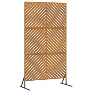 vidaXL Magánszféra Képernyő Szürke Acél 143343728 - Nappali bútor