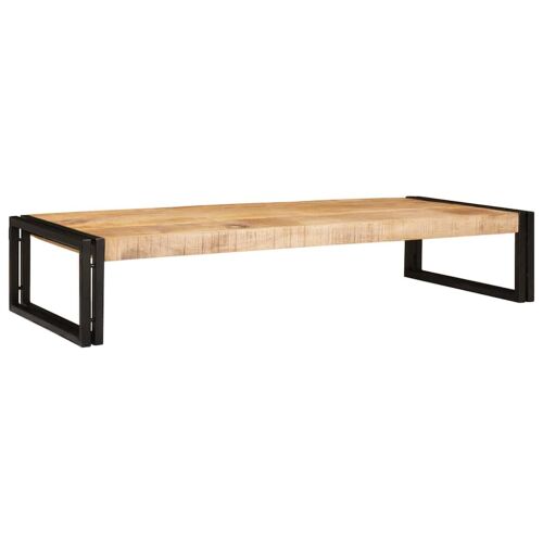 vidaXL Fürdőszobai polc 120x50x23 cm Tömör mangófa és vas - Mosdópult
