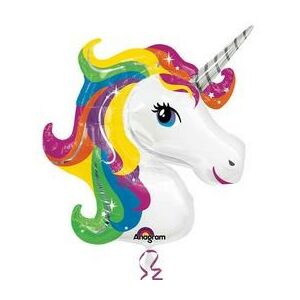 Egyszarvú Fólia Lufi, 83 cm