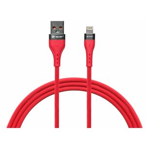 Tracer TRAKBK47492, Lightning apa - USB A apa, 1 m, 48 W, 480 MB/s, Piros, Kábel 143351970 - Tracer