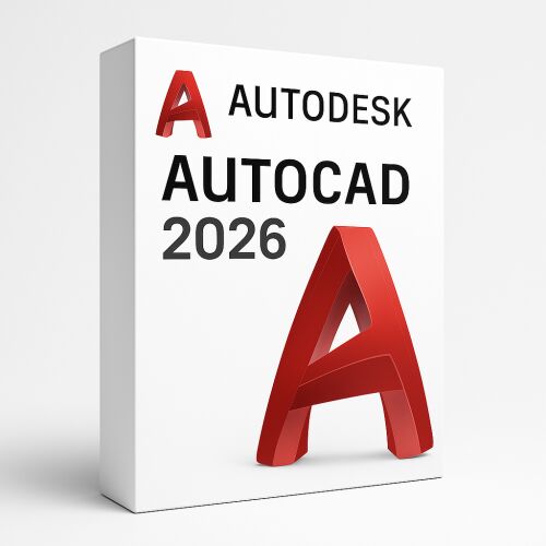 Autodesk AutoCAD 2026 I Win& MacOS I 1 year I 