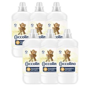 Coccolino Sensitive Almond Rinse Concentrate 306 spălare 6x1275ml