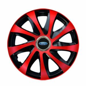 Set 4 capace roti Drift extra red R16 pentru gama Fiat