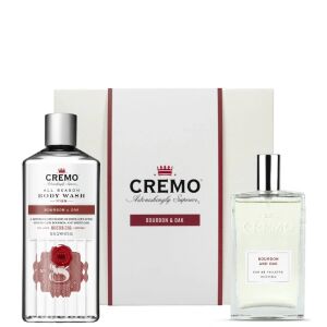 CREMO - BOURBON &amp; OAK Ajándékcsomag Zuhanyzselé 473 ml + Eau de Toilette 100 ml