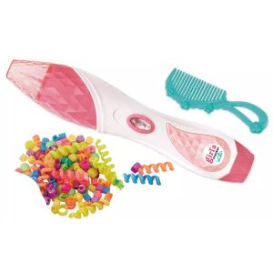 Set de accesorii pentru păr cu elastice colorate 143359940 - Dispozitiv de împletit părul