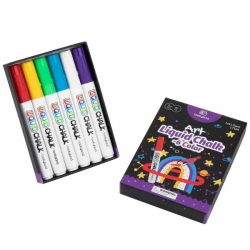 Tookyland: Течна тебеширена писалка за всички повърхности - 6 броя 143359962