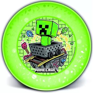 Minecraft: Plastikowy talerz Joy 143359974 - Talerz dla dzieci