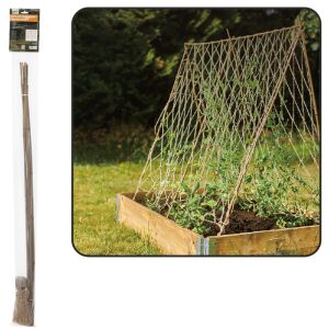 Suport pentru grădină din bambus - 1,2 x 2,1 m 143374930 - Suporturi și țăruși pentru plante