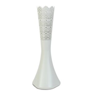 Vékony Váza - Fehér - 40 cm