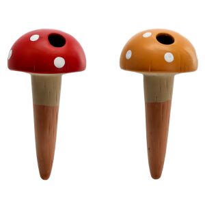 Irigator ceramic pentru udarea plantelor cu model de ciupercă, 8,2 x 16,2 cm - 1 buc. 143376747 - Irigare