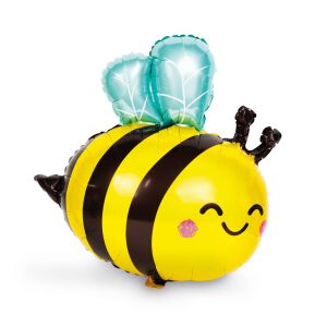 Balon folie de aluminiu - Formă de albinuță - 65 x 81 cm 144169766 - Decoratii si echipamente pentru petreceri