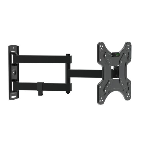 TV fali tartó csuklós karral, forgatható és dönthető, 17 - 42, VESA 75x75, 100x100, 200x200 mm