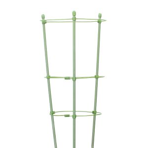 Suport pentru plante cu inele, verde, înălțime 75 cm 143379302 - Suporturi și țăruși pentru plante