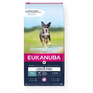 Eukanuba Adult Grain Free All Breeds Duck 12kg 143384165 - Állattartás