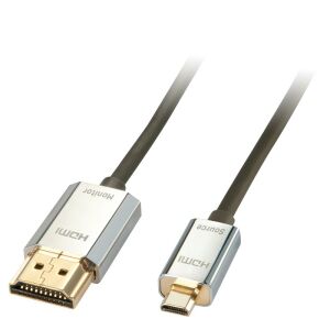 HDMI-MICRO HDMI KÁBEL 3M/41678 LINDY 143384677 - HDMI kábel
